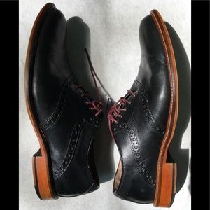 Men’s Aston Grey shoes, soft leather, comfort.